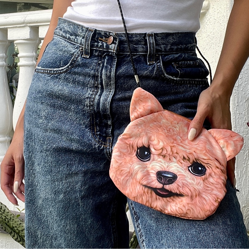 Toy Poodle Crossbody Bag